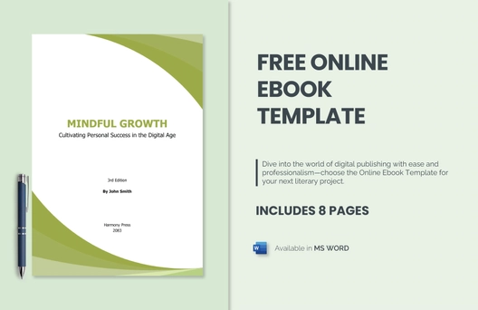 Online Ebook Template