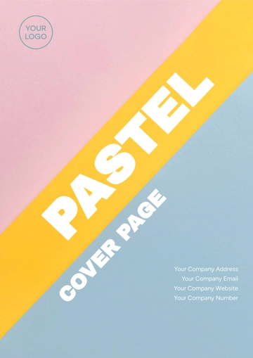 Free Pastel Cover Page Image Template to Edit Online Free Pastel Cover Page Image Template to Edit Online