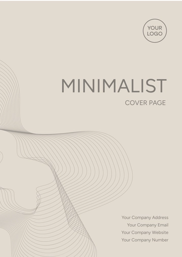 Free Minimalist Cover Page Image Template to Edit Online Free Minimalist Cover Page Image Template to Edit Online