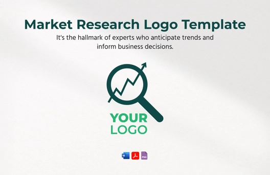 Market Research Logo Template