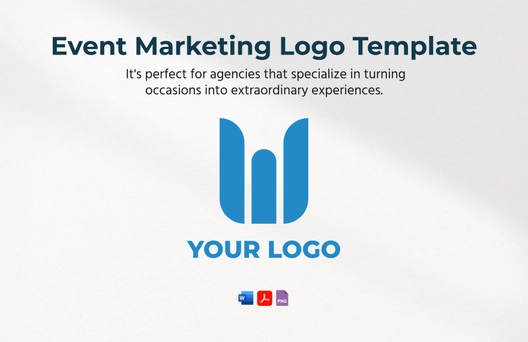 Event Marketing Logo Template