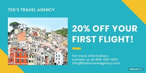 Holiday Travel Blog Image Template