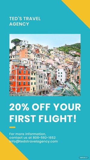 Holiday Travel Instagram Story Template