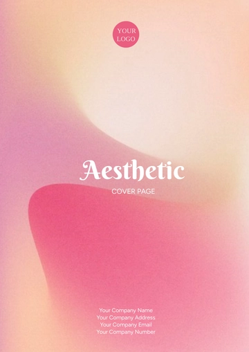 Free Aesthetic Cover Page Image Template to Edit Online
