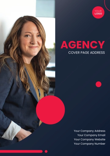 Free Agency Cover Page Address Template to Edit Online