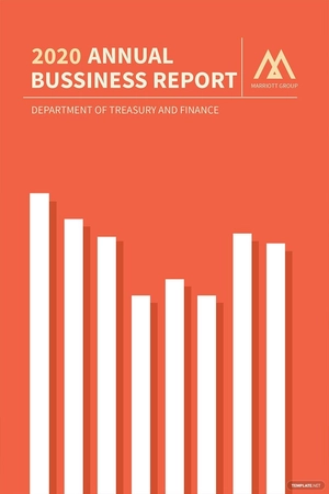 Annual Report Book Cover Template