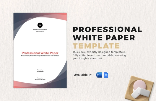 Professional White Paper Template