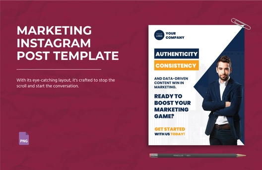 Marketing Instagram Post Template