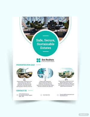 Commercial Rental Flyer Template
