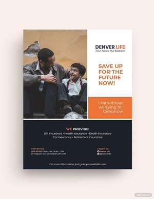 Flat Flyer Template