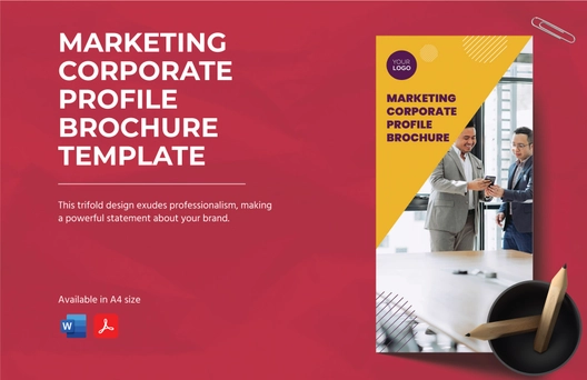 Marketing Corporate Profile Brochure Template