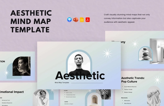 Aesthetic Mind Map Template
