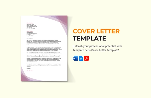 Cover Letter Template