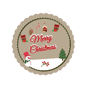 Free Vintage Christmas Label Template to Edit Online Free Vintage Christmas Label Template to Edit Online