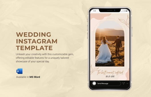 Wedding Instagram Template