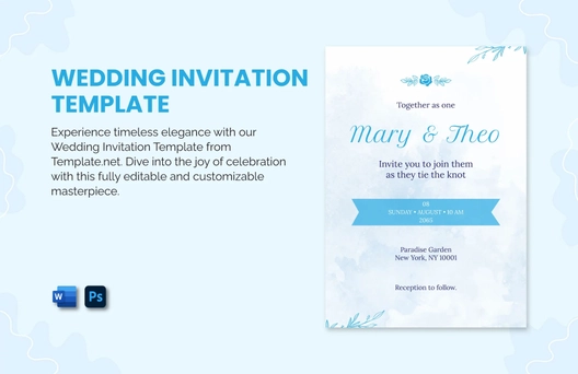 Wedding Invitation Template