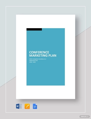 Conference Marketing Plan Template