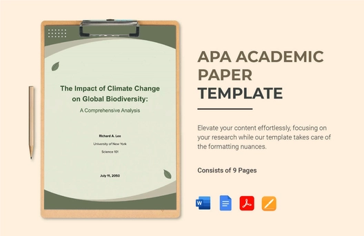 APA Academic Paper