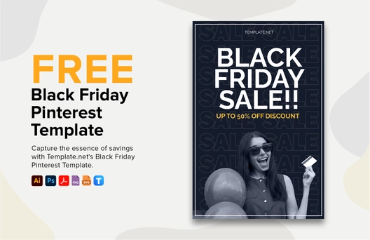 Black Friday Pinterest Template