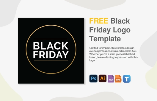 Black Friday Logo Template