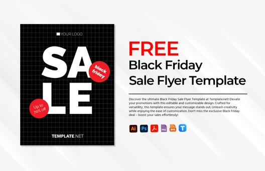 Black Friday Sale Flyer Template