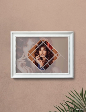 Fashionable Photo Frame Template