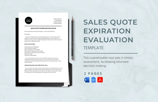 Sales Quote Expiration Evaluation Template
