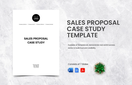 Sales Proposal Case Study Template