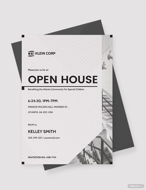 Modern Corporate Invitation Template