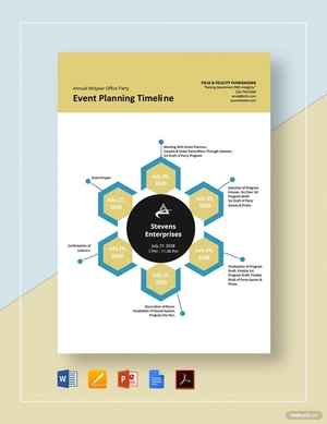 Event Planning Timeline Template