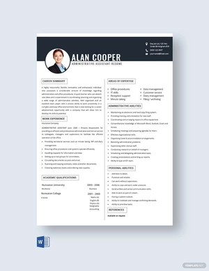Administrative Assistant Resume