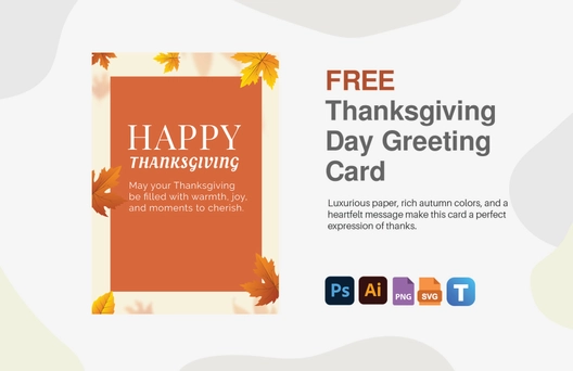 Thanksgiving Day Greeting Card