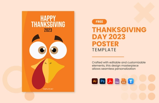 Thanksgiving Day 2023 Poster