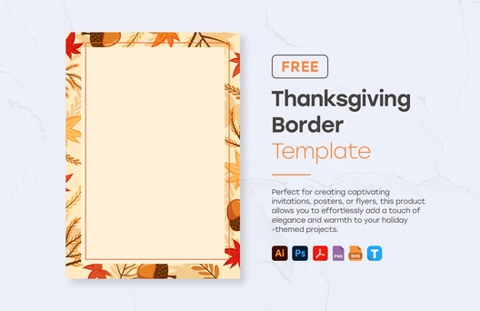 Thanksgiving Border