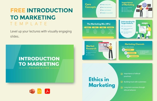 Introduction to Marketing Template