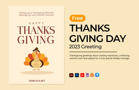 Thanksgiving Day 2023 Greeting