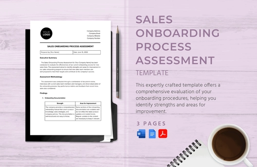 Sales Onboarding Process Assessment Template