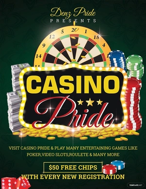 Casino Flyer Template
