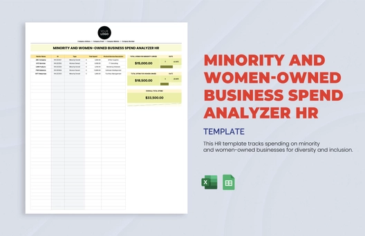 Minority and Women-Owned Business Spend Analyzer HR Template