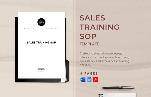 Sales Training SOP Template