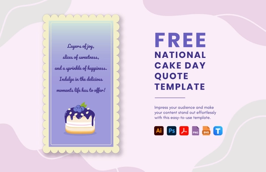 National Cake Day Quote