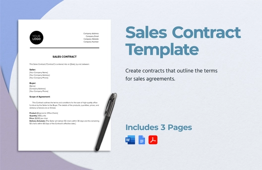 Sales Contract Template