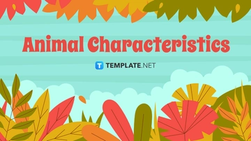 Free Animal Characteristics Template to Edit Online