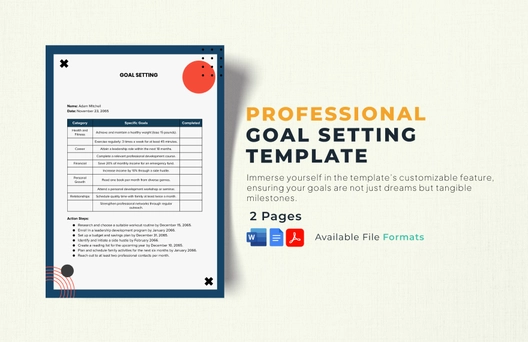 Goal Setting Template