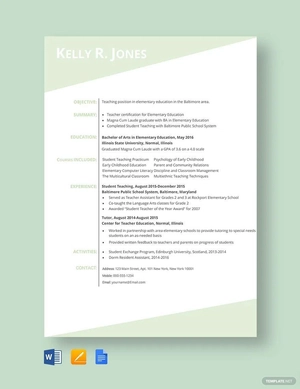 Experienced Resume for Teachers Experienced Resume for Teachers