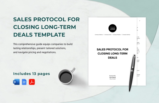 Sales Protocol for Closing Long-Term Deals Template