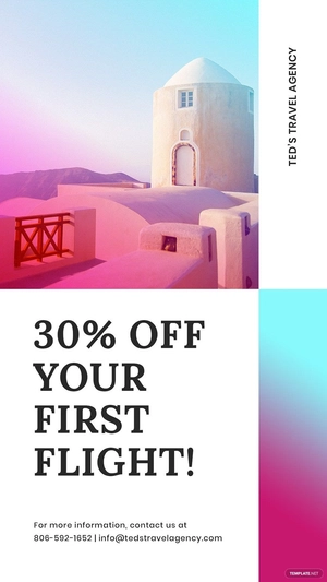 Elegant Travel Instagram Story Template