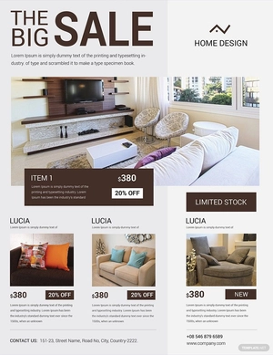 Product Sale Flyer Template