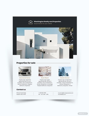 Commercial Realtor Flyer Template