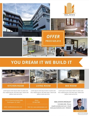 Real Estate Agency Flyer Template